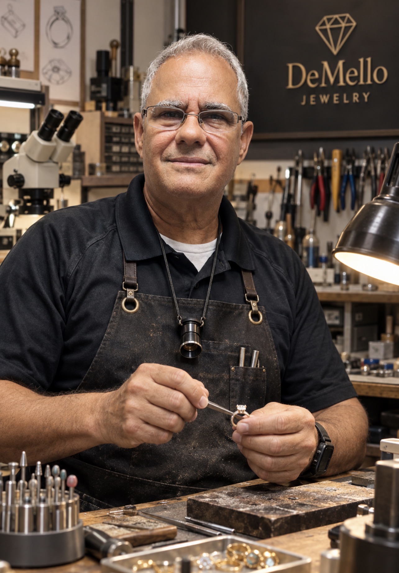 Master Jeweler Eddie DeMello